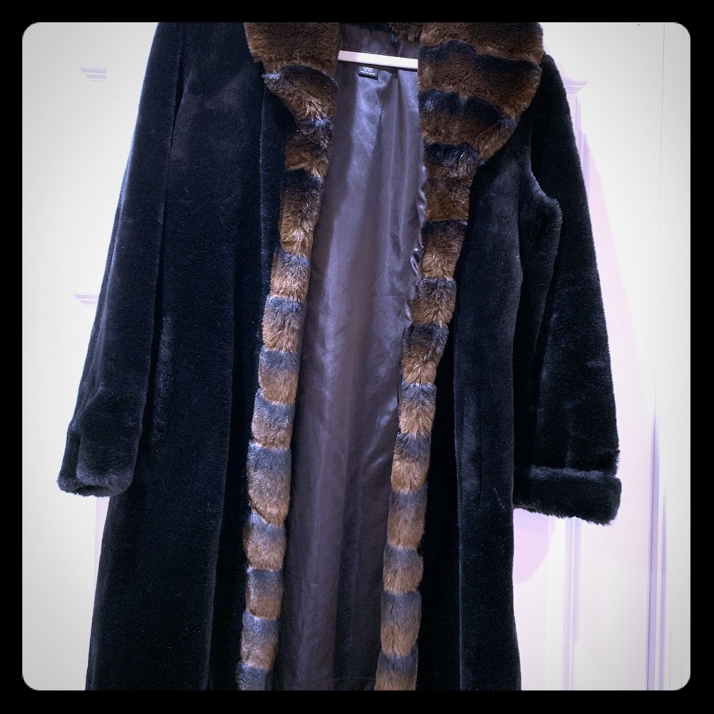 Fur style coat